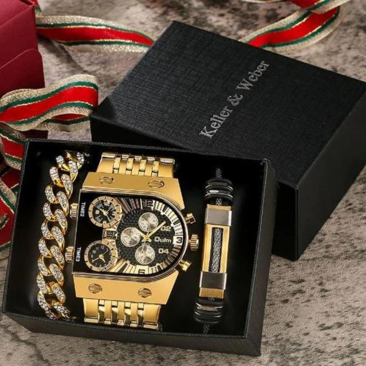 kit-presente-relógio-de-luxo-mais-pulseira-masculina