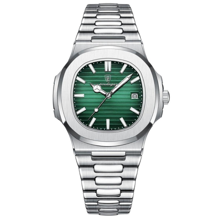 Relógio-Masculino-de-Luxo-Poedagar-Presente-cor-verde