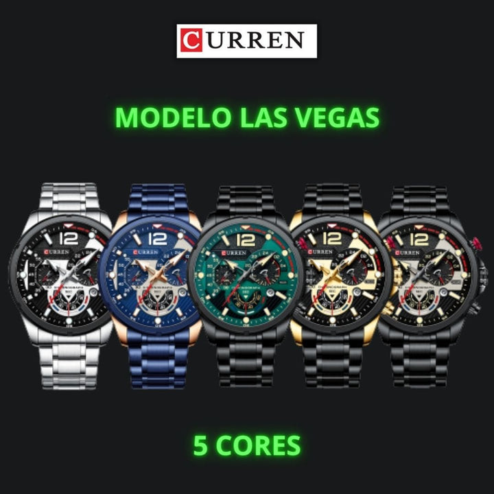 Relógio-Curren-Original-Modelo-Las-Vegas
