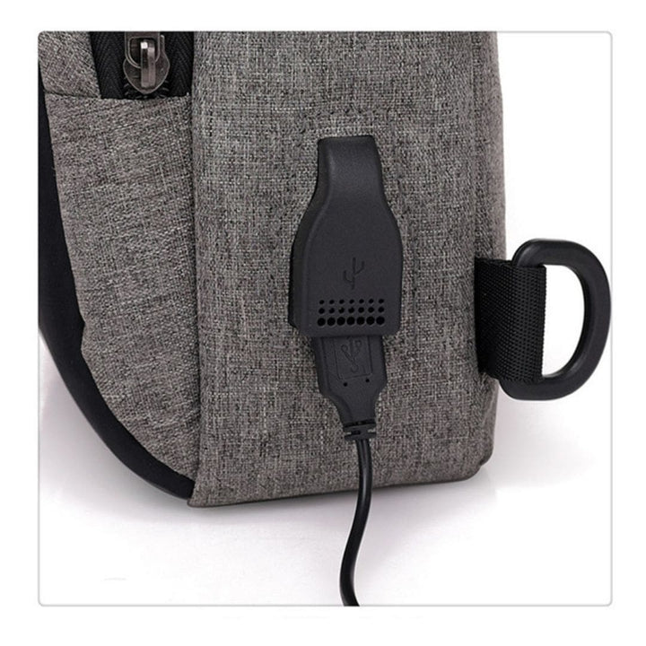 Shoulder-Bag Masculina-Modelo-Cruze-comadaptador-para-USB